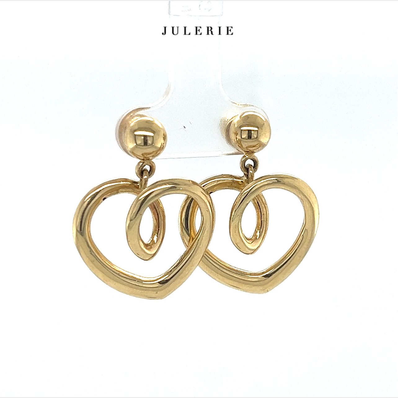 HEART PENDANT EARRINGS