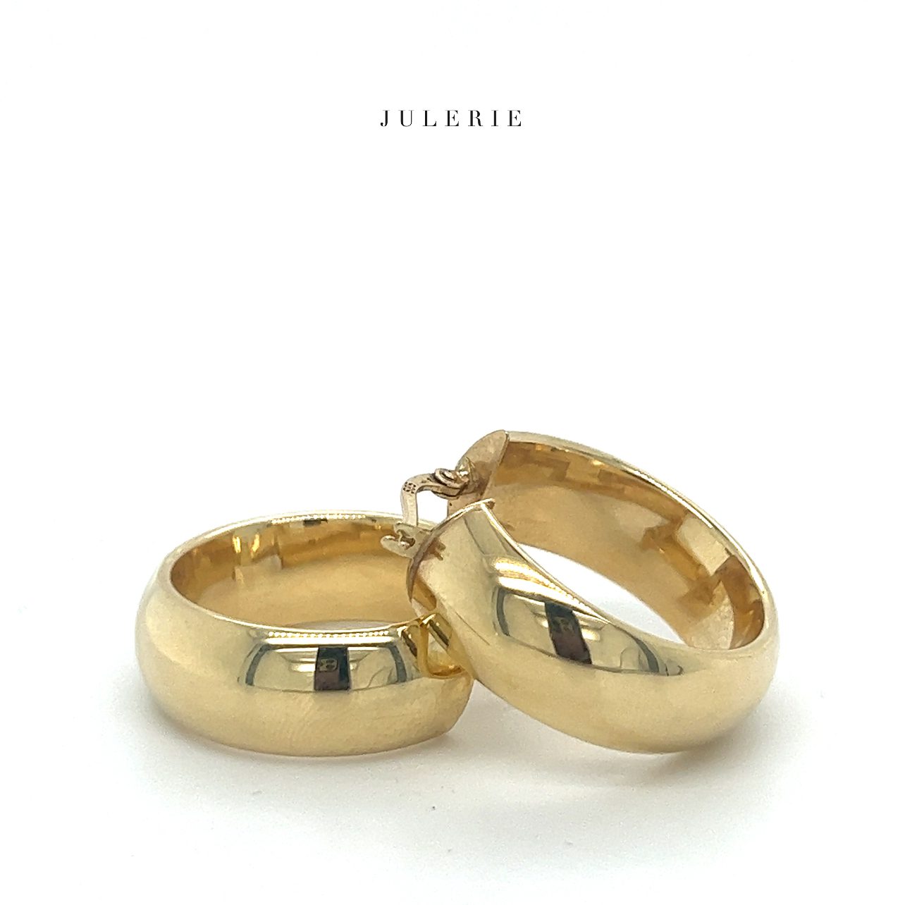 CHUBBY HOOP EARRINGS