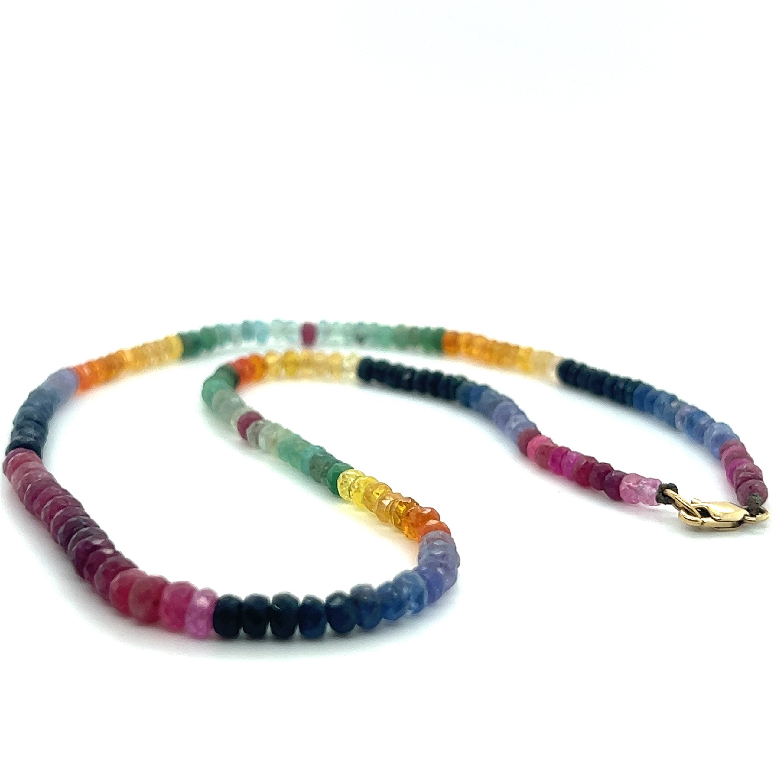 Multicolor Gemstone Necklace