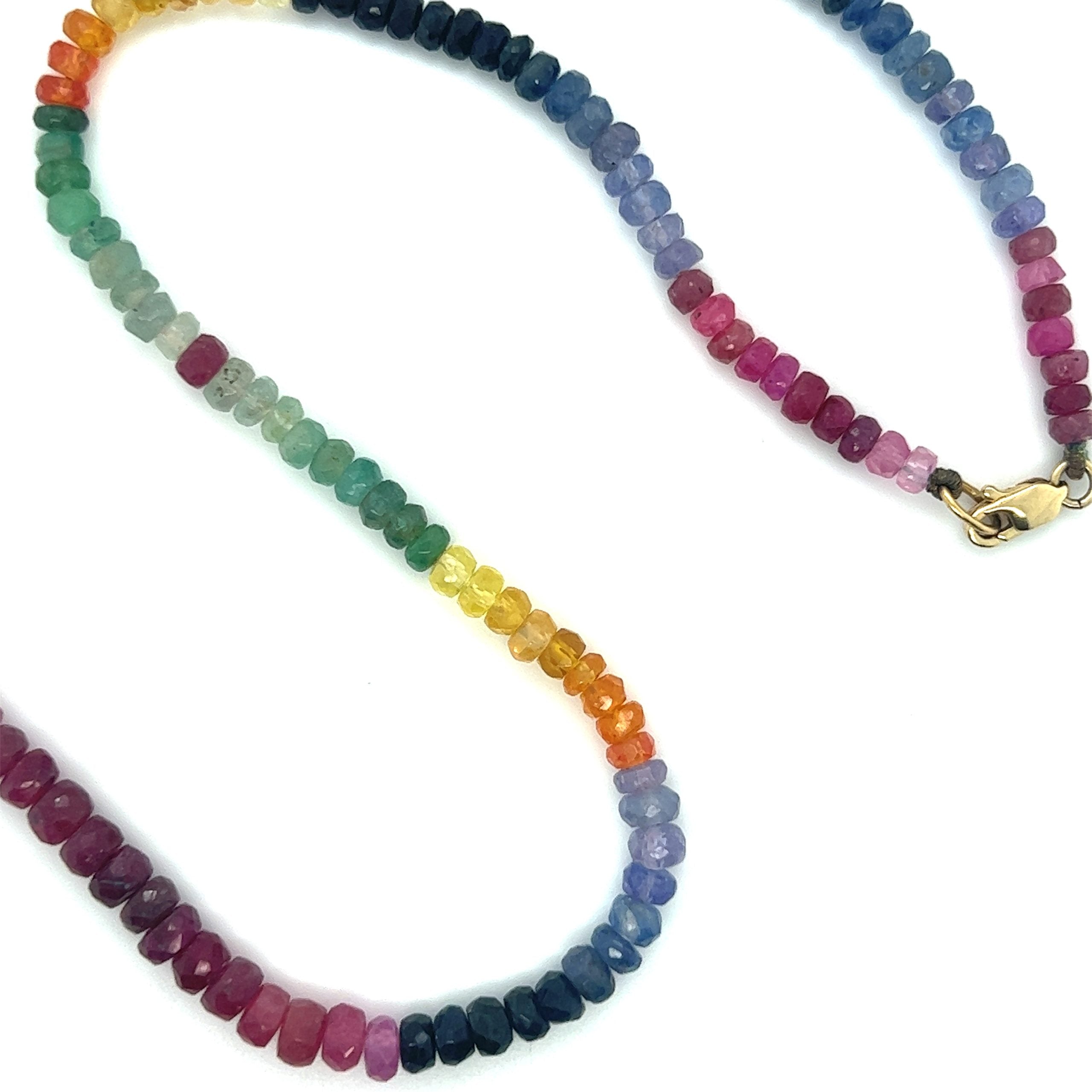 Multicolor Gemstone Necklace