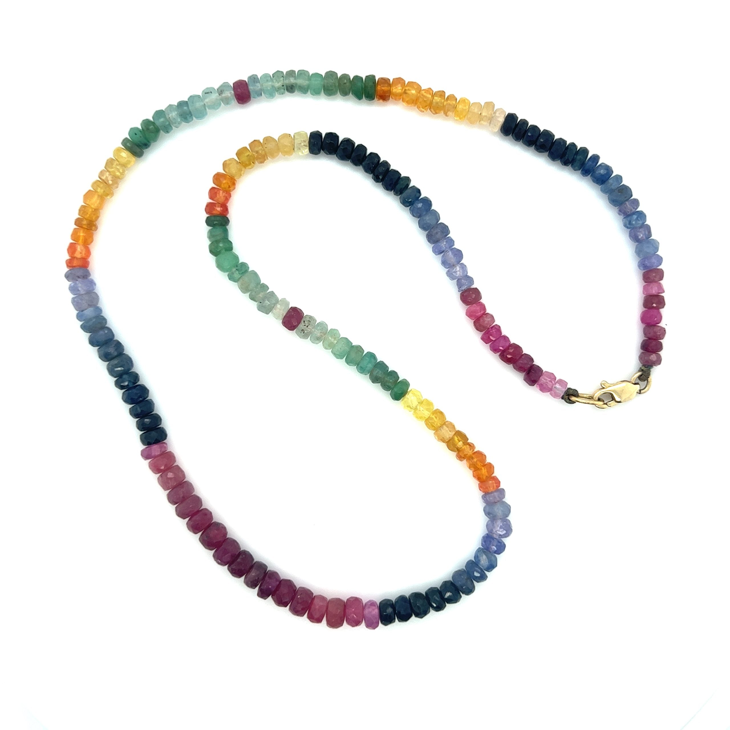 Multicolor Gemstone Necklace