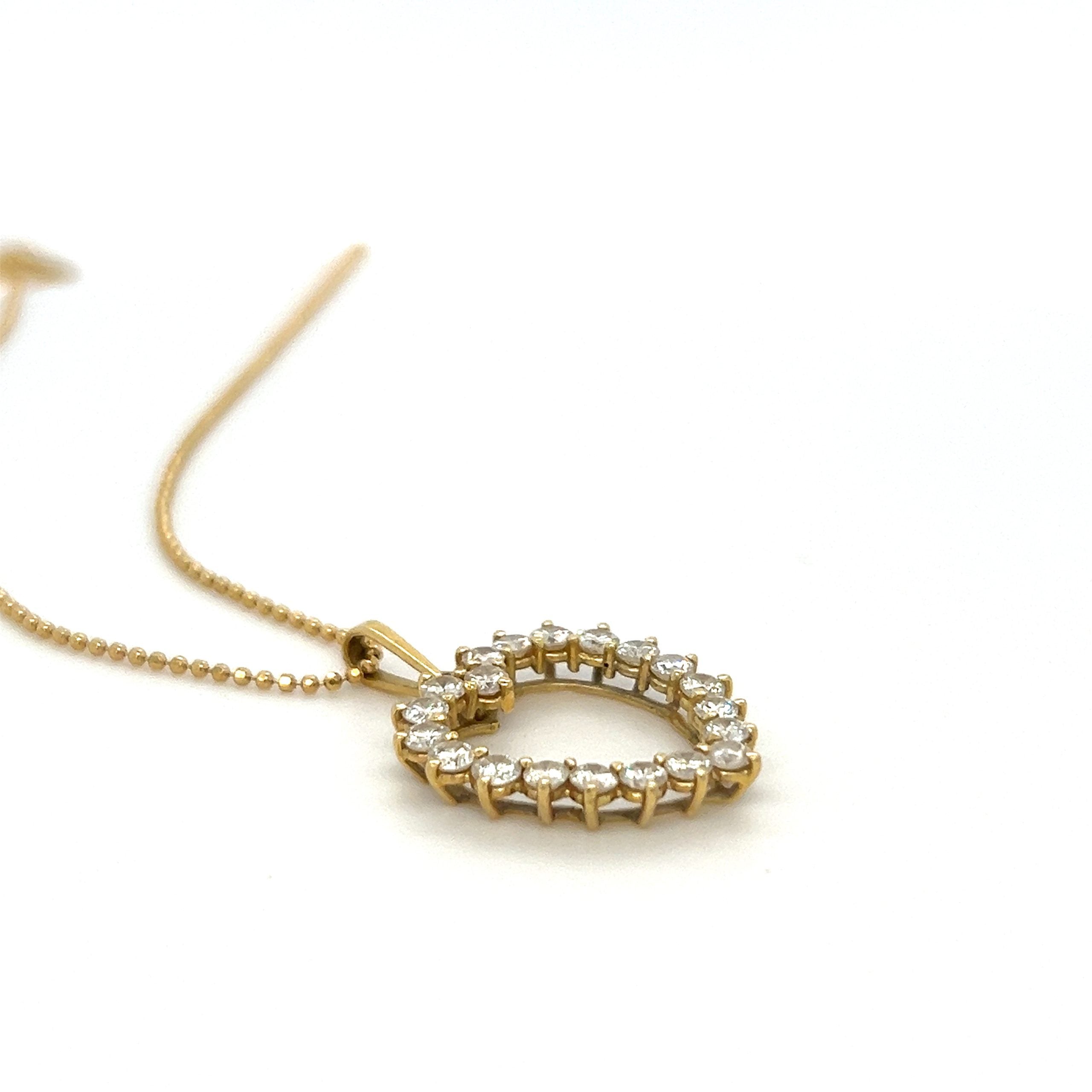 DIAMOND HEART PENDANT