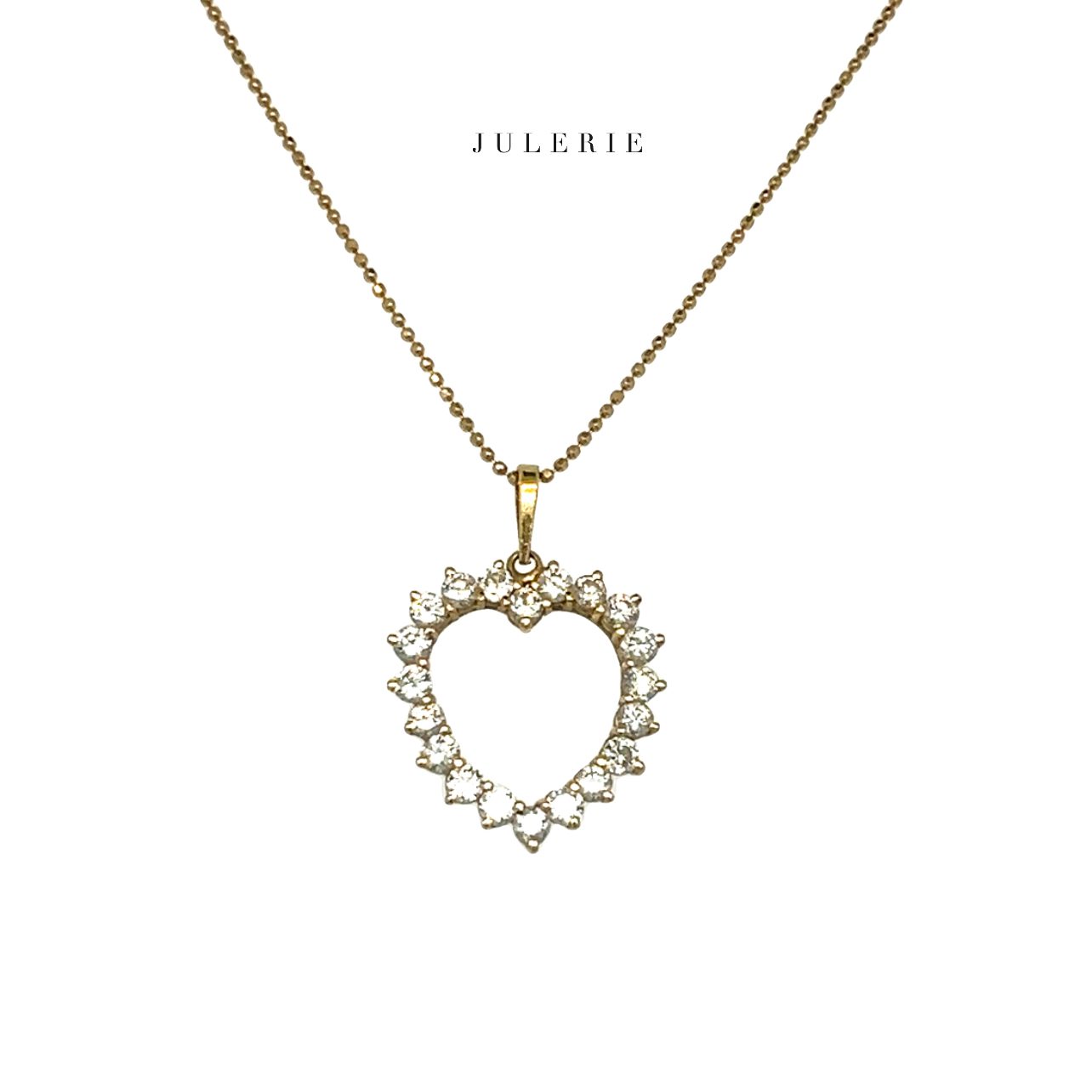 DIAMOND HEART PENDANT