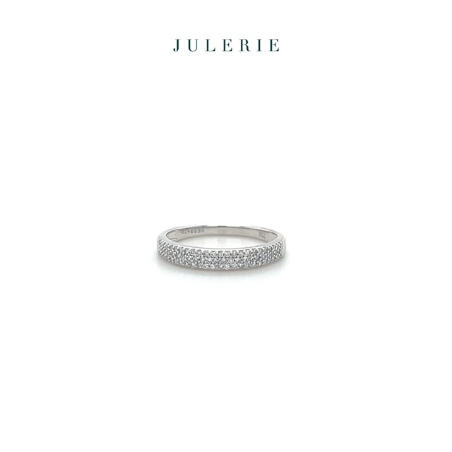 DIAMOND PAVE PINKY RING