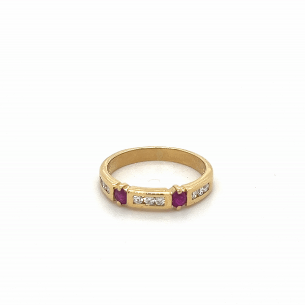 Ruby and Diamond Ring