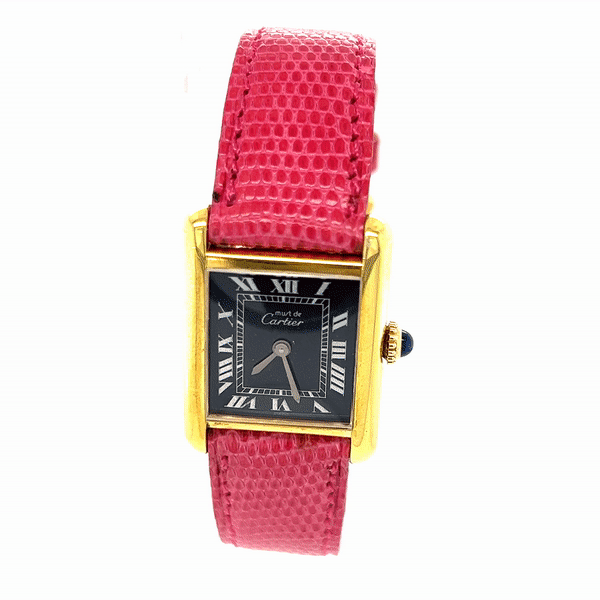 VINTAGE PINK CARTIER WATCH