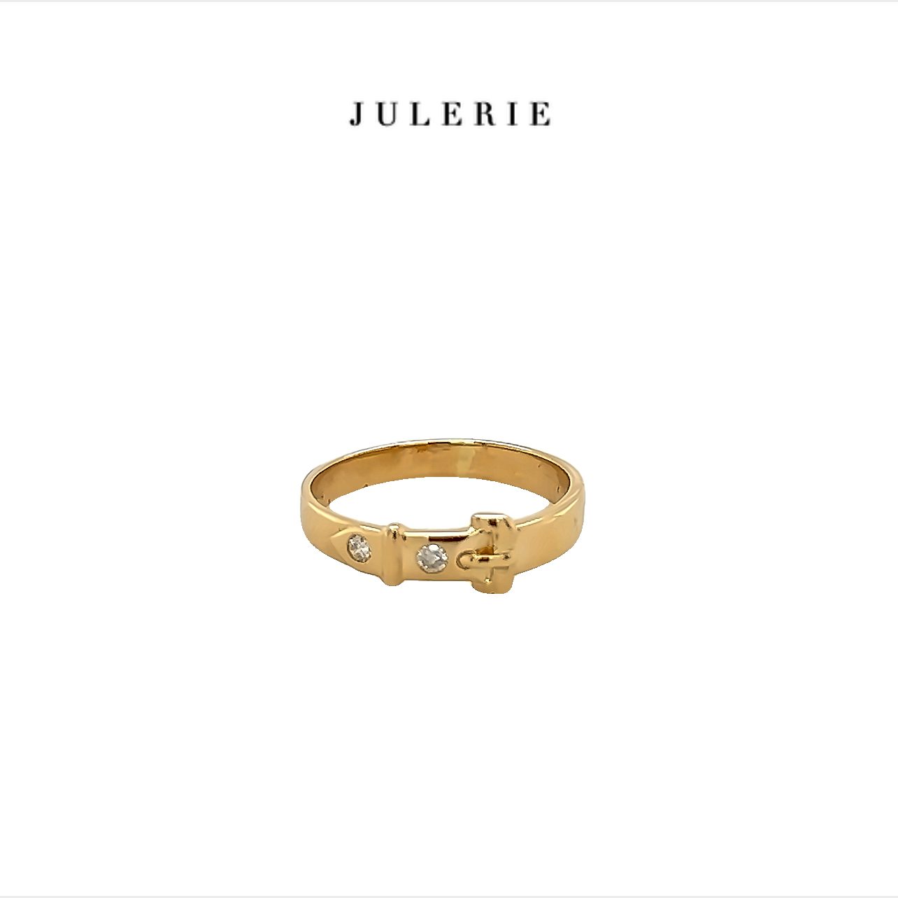 VINTAGE DIAMOND BELT RING