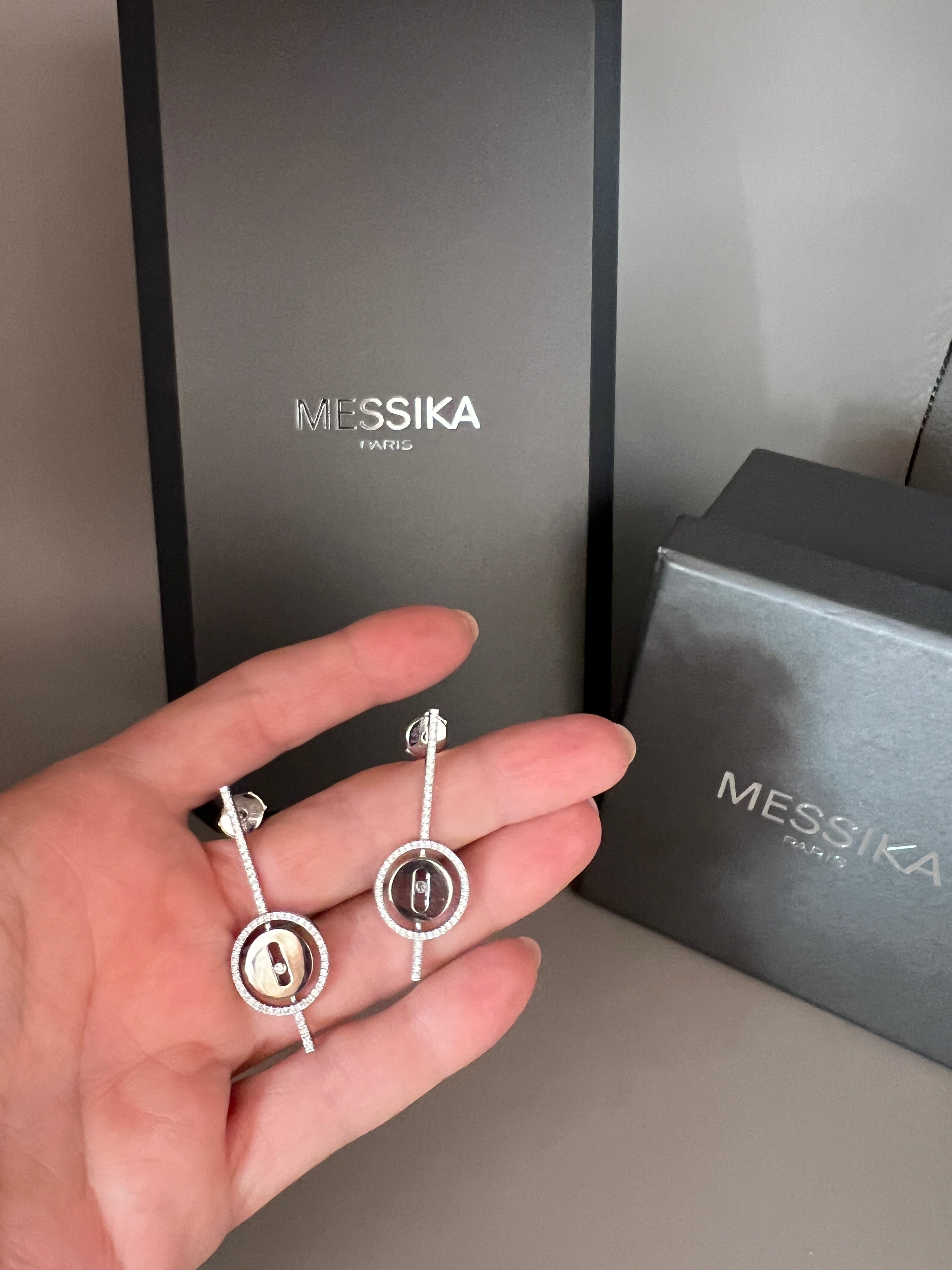 Lucky Move Diamond Earrings MESSIKA