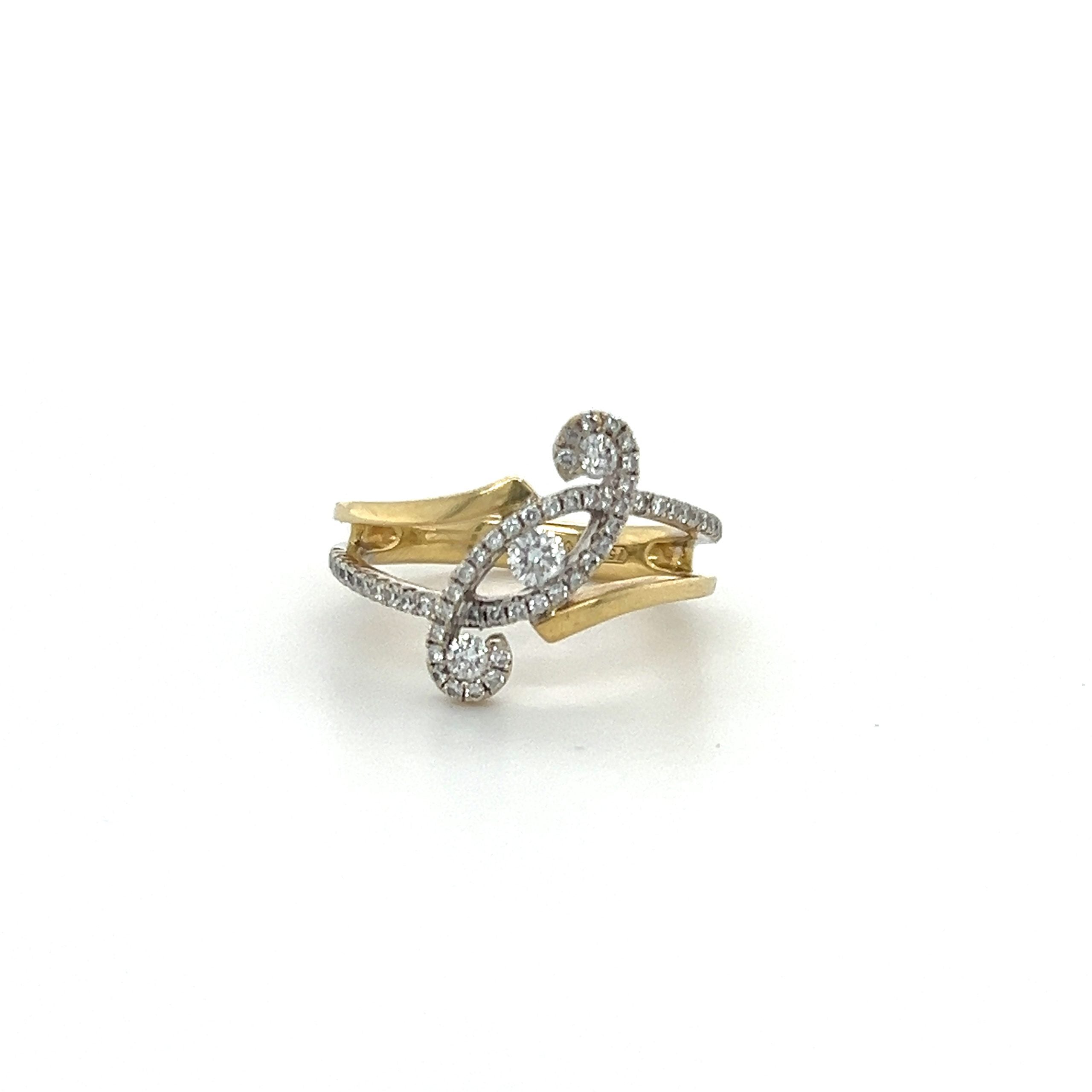 DIAMOND BICOLOR RING