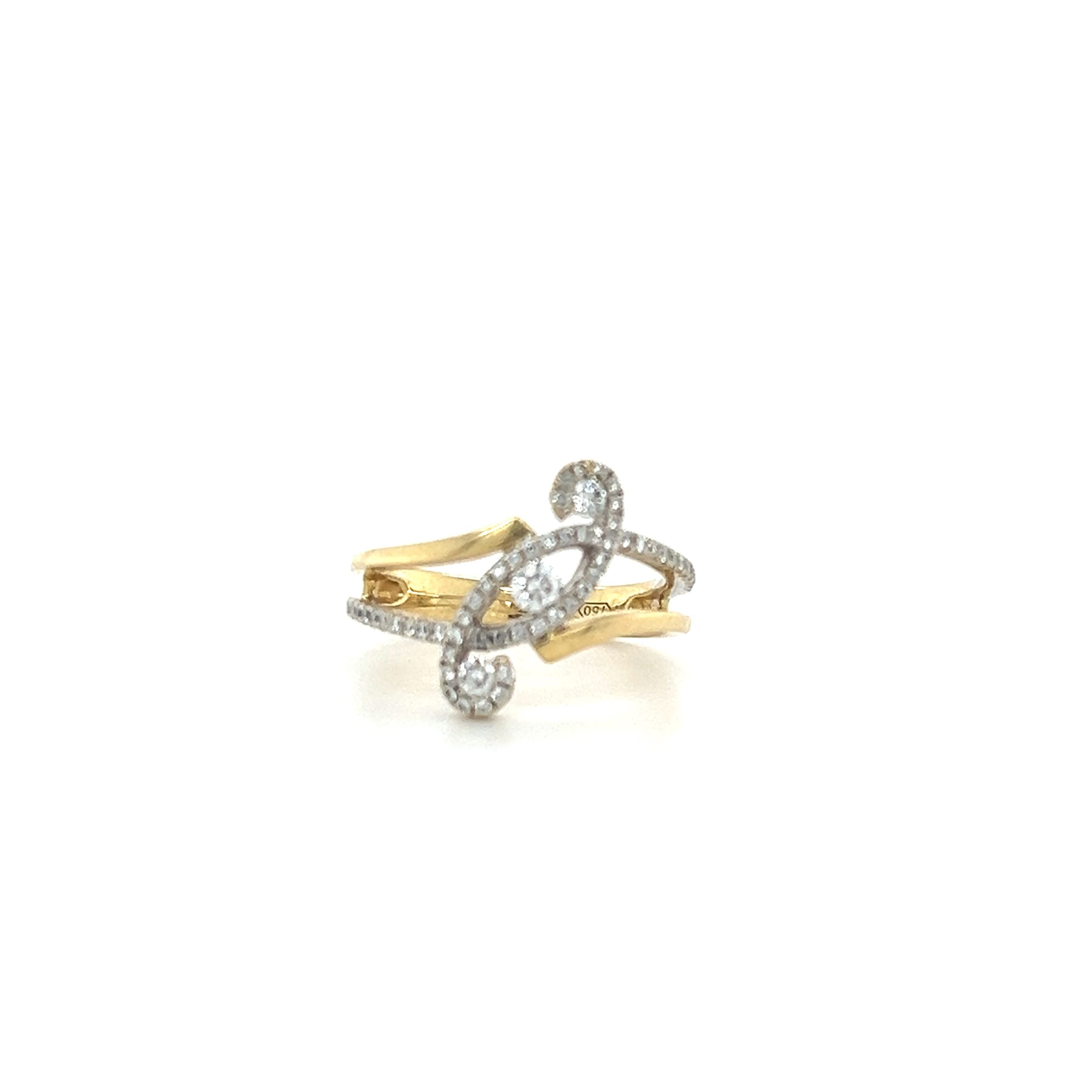 DIAMOND BICOLOR RING