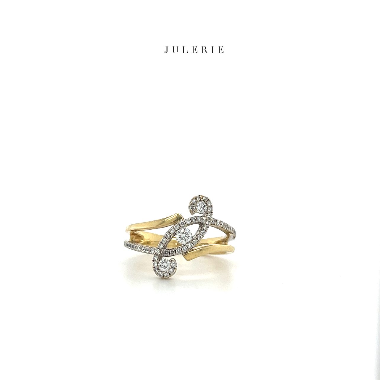 BICOLOR DIAMOND RING