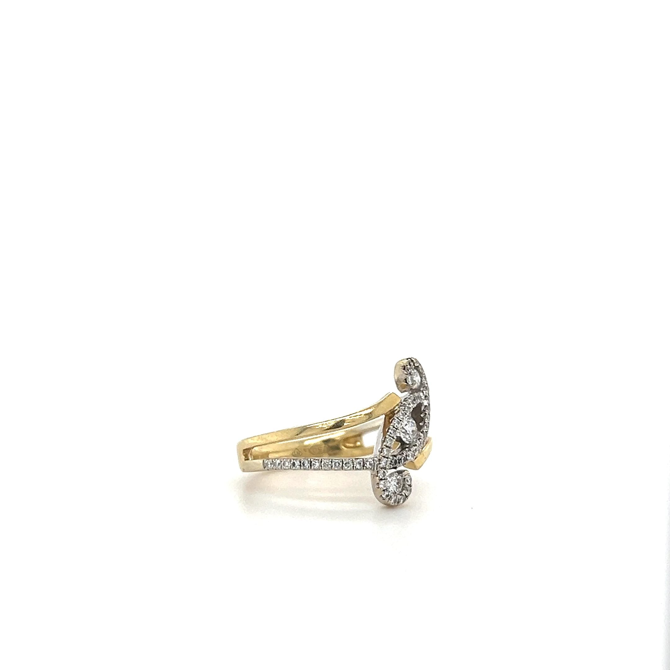 DIAMOND BICOLOR RING