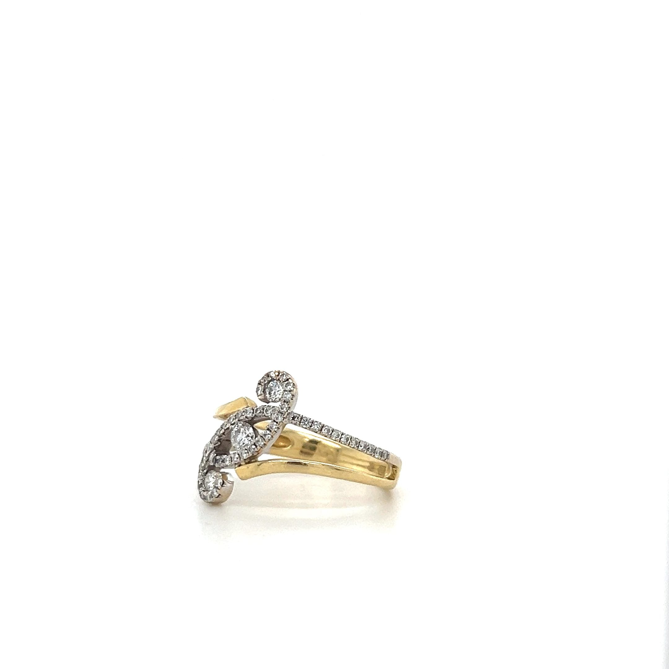 DIAMOND BICOLOR RING